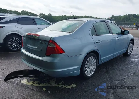 2010 Ford Fusion Hybrid from USA, damaged, VIN 3FADP0L31AR287178